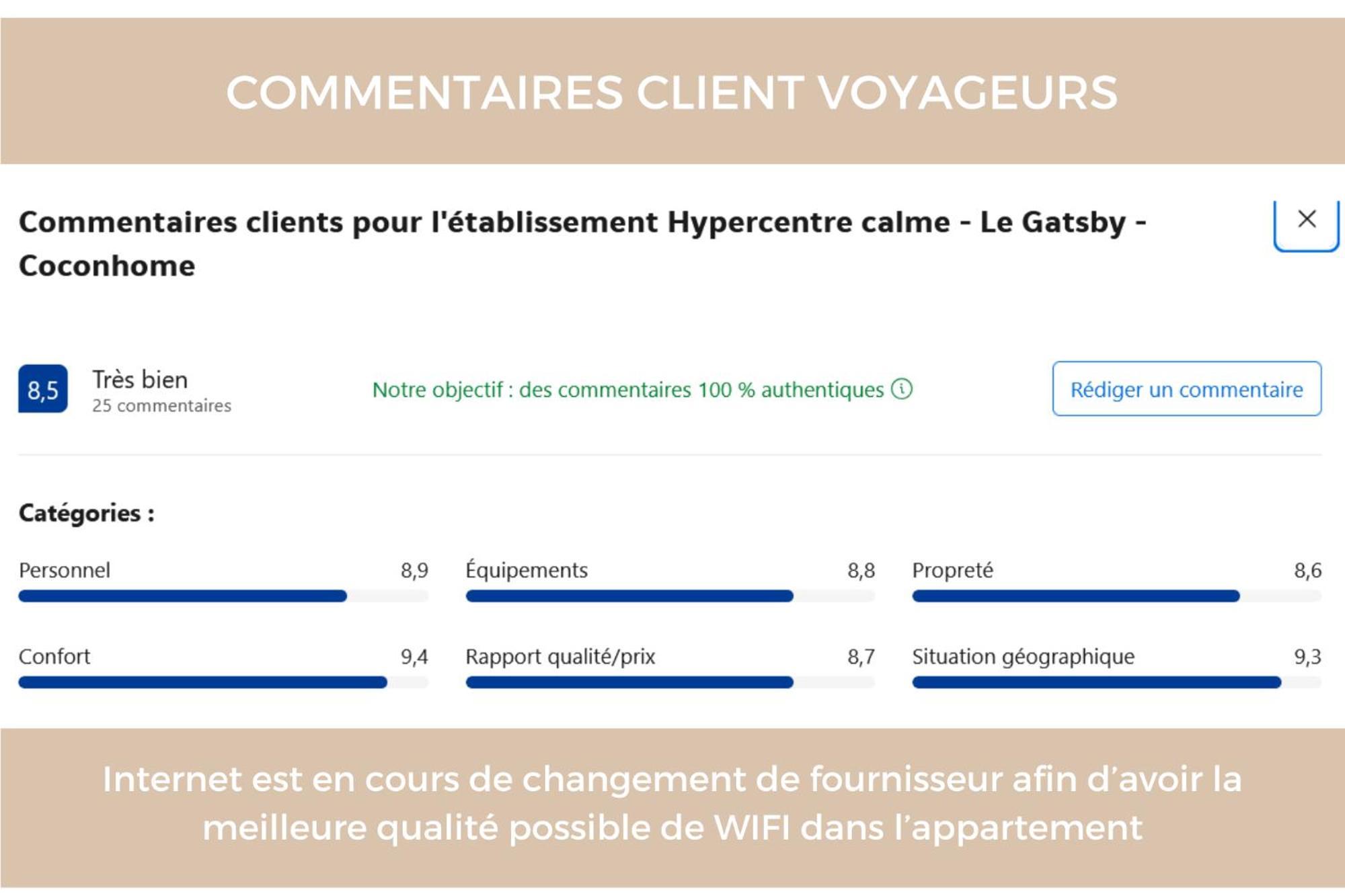 Hypercentre Calme - Le Gatsby - Coconhome Besançon Eksteriør billede